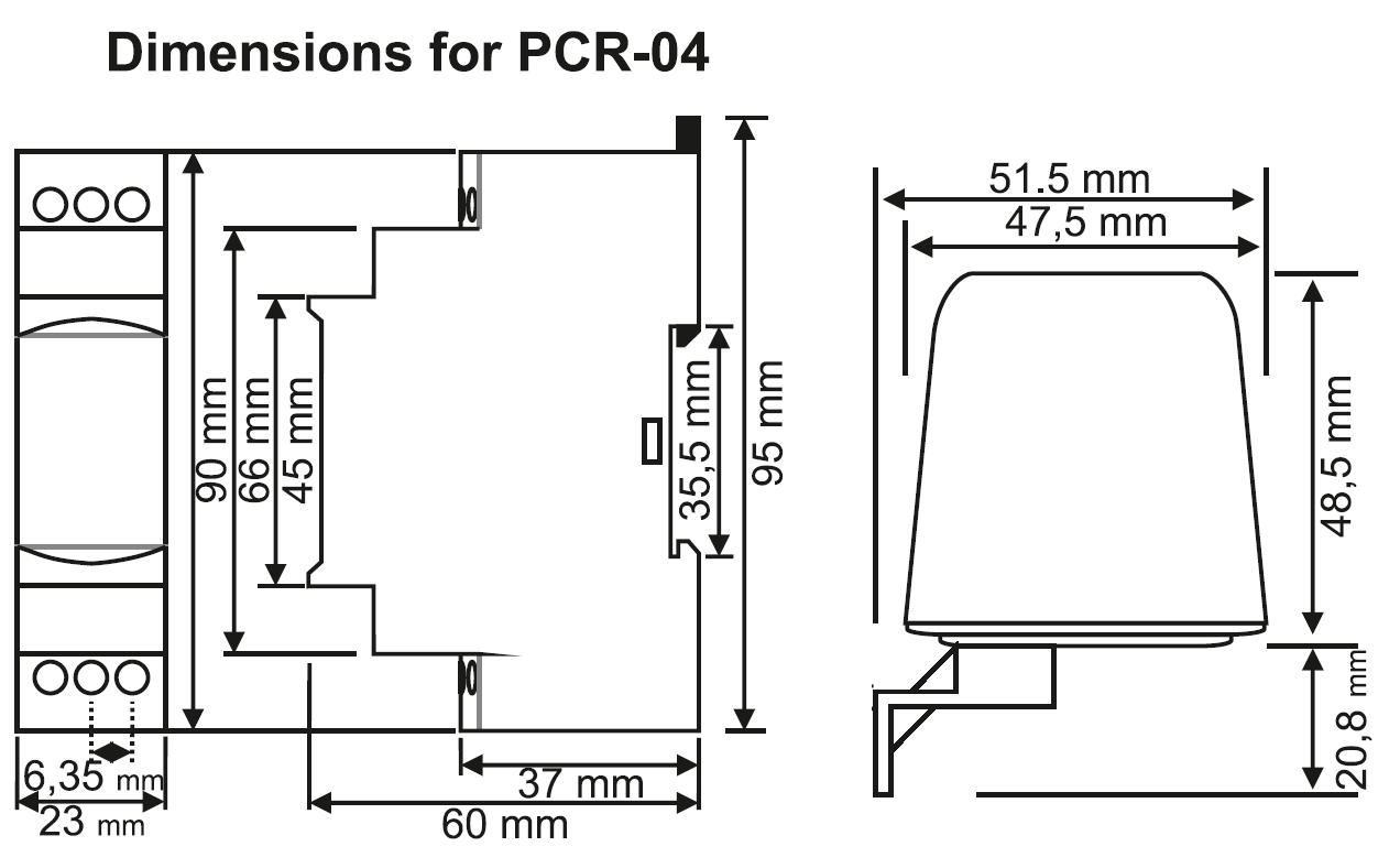 Photocell Relay, (Lux Adjustable) VTEKE Electrical Manufacturers