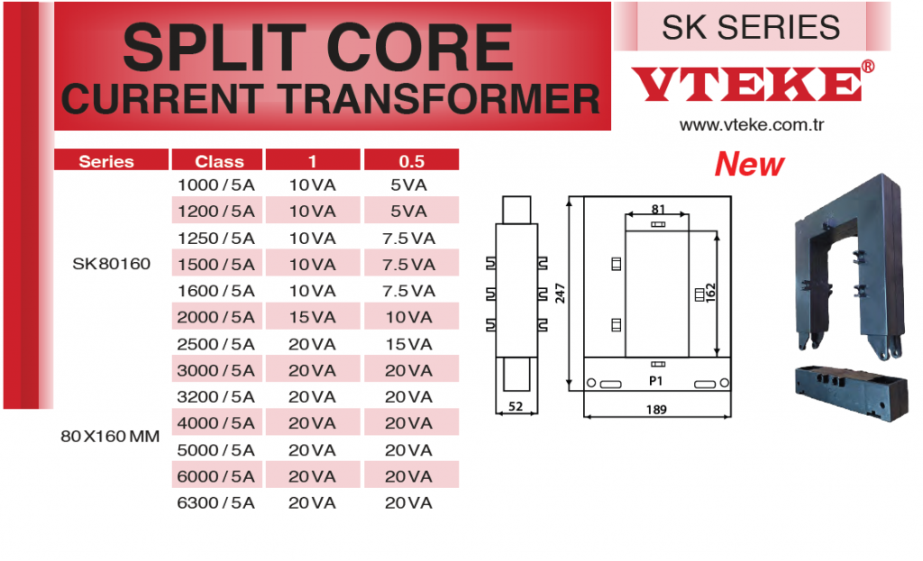 Split Core Current Transformer Turkey